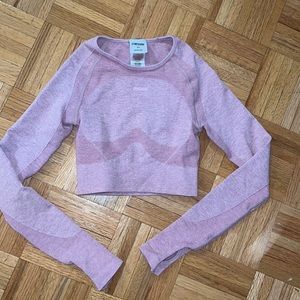 Gymshark long sleeve crop top